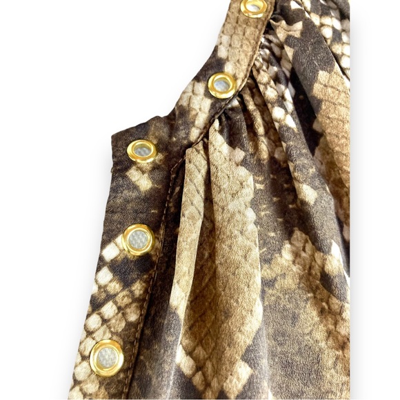 Michael Michael KORS | Basics Python Print Blouse NWOT - Picture 10 of 13